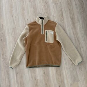 The North Face Yumiori Zip-Neck Polar Fleece Sweater Size Men's Medium